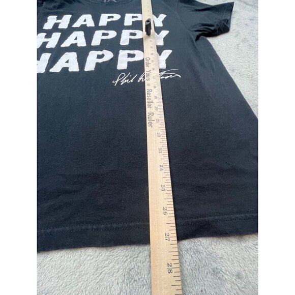 Duck Commander Mens Medium Black "Happy Happy Happy" Phil Robertson Shirt - Picture 5 of 7